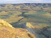 golden hour over the Frenchman River Valley III