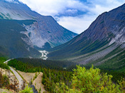 Big Bend on the Icefields Parkway