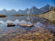 Minnestimma Lake and the Ten Peaks