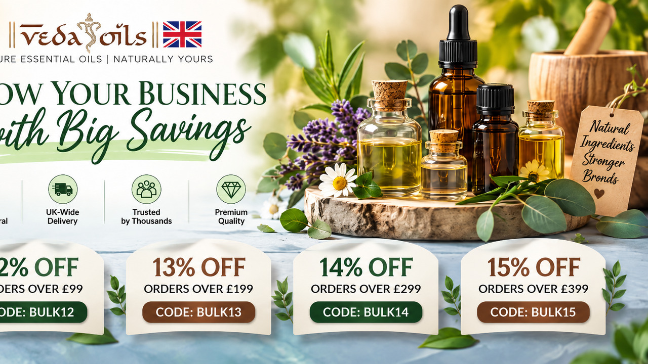 VedaOils UK – Premium Natural Oils & Cosmetic Ingredients