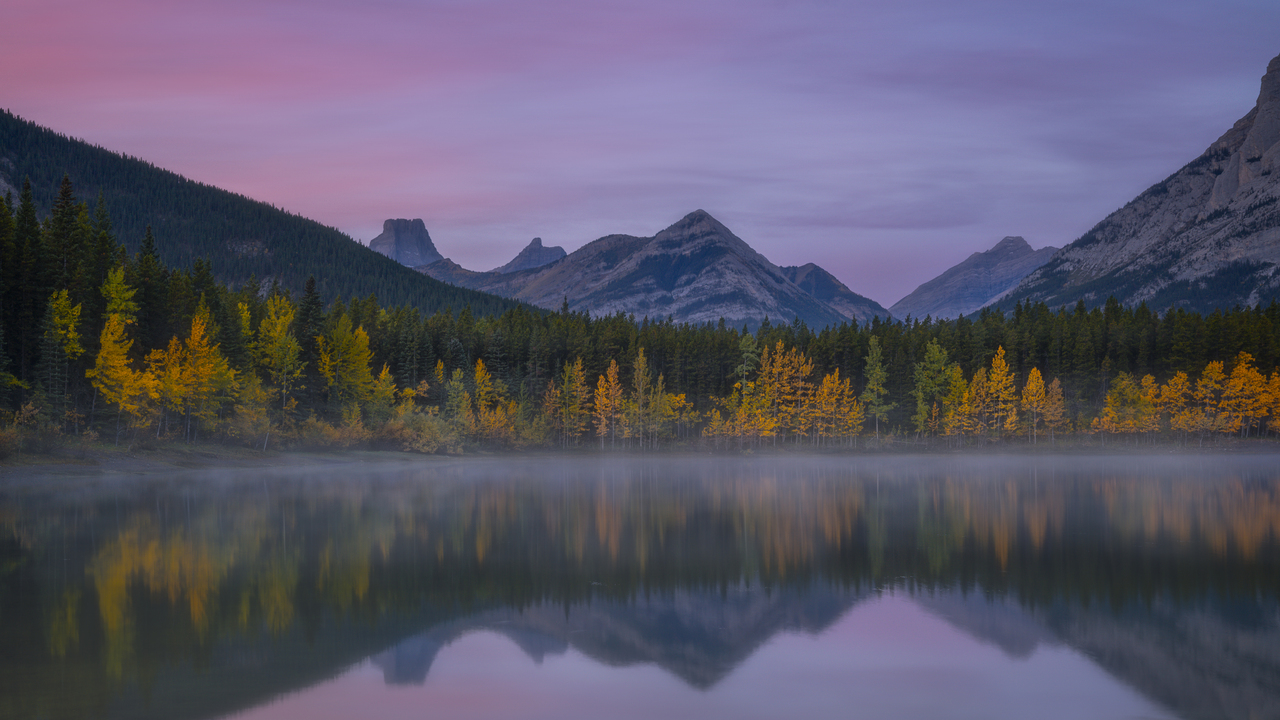 Morning of Mt. Wadge