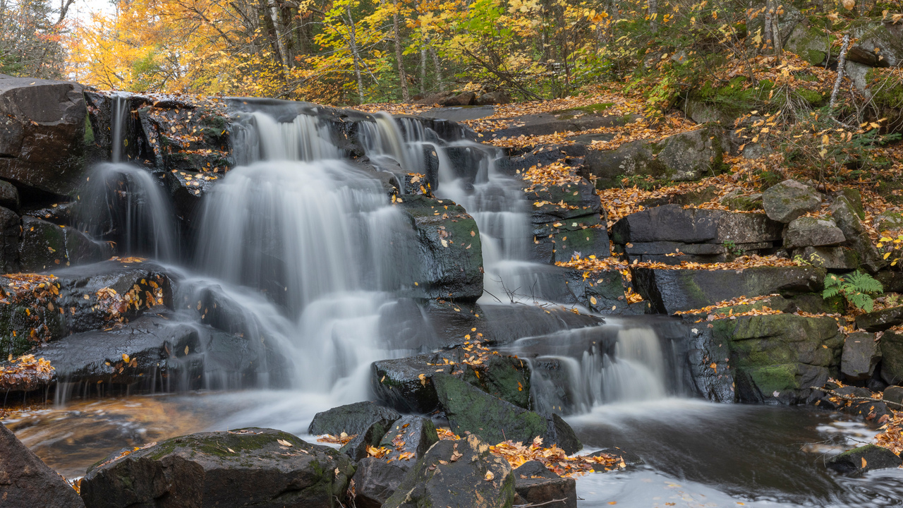 Majestic waterfall