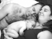 Happiness is a growing family.