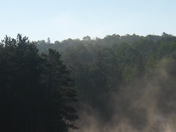 Morning mist on Lake St. Peter