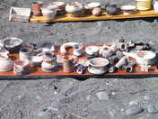 Homemade Pottery Day in Middle Cove Beach