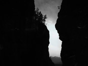 final decent to Raduim Hot Springs BC