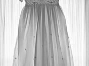 Backlit Christening Gown