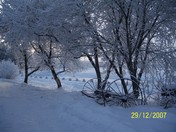 Frostys First painting