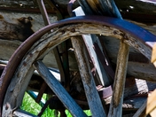 Old Wagon Wheel