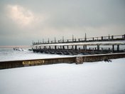 The Old Lonley Pier in Crystal beach