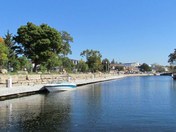 Fenelon Falls Locks from the Burnt River