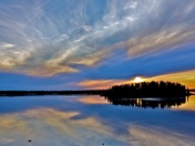 Astion Lake Elk Island Alberta