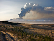 Eruption in Eyjafjallajokull
