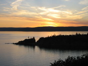 Cape Enrage at Sunset