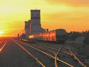 Railyard Sunset
