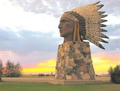 Indian Head Statue