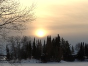 Sunset at Whiteshell Provincial Park