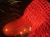 an alien invader or, firework craziness ...