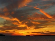 Sunset, North Point, Tobermory, ON