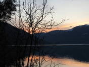 Dusk at Kootenay Lake, B.C.