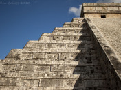 Stairs of El Castillo in Chichen Itza
