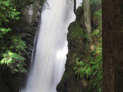 Upper Falls, Cypress Falls Park, West Vancouver, BC