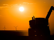 Fall Harvest, southwest Manitoba.