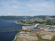 Corner Brook  NF pulp and paper production