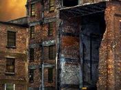 Lines of Time - A unique old structure in Thunder Bay, Ontario.