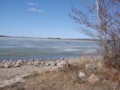 Thunder Lake Prov. Park, Ice Coming off the Lake