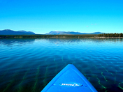 Kayaking "The Point", Tagish, Yukon