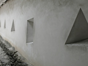 Himeji Castle arrow ports