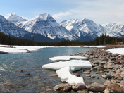 River to the mountains