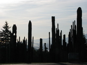 Burnaby Mountain Majestic Japanese Totem Poles