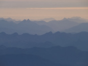 Aerial View of coast, south of Prince Rupert, British Columbia