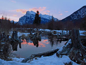 Mt Rundle Sunrise