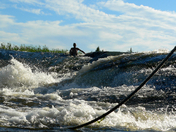 Riding the Falls, Pinawa Dam Provincial Heritage Park
