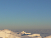 Dusk on the shores of Lake Winnipeg