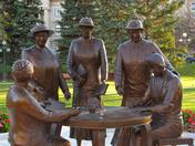 Nellie McClung and 'famous five' Winnipeg MB legislature