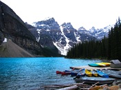 Moraine Lake and Boats