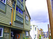 Houseboats on Fishermen's Wharf - Victoria, BC