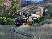 The Iron Horse Riding the Steel Rails