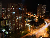 Vancouver at night