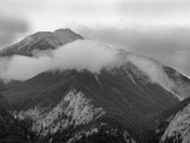 Storm Clouds gather at Blue Earth Lake Provincial Park