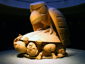 Wooden Statue, Anthropology Museum, UBC Vancouver