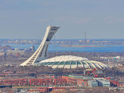 Montreal's "Big O" From Mount Royal