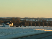 Up North Sun Beating down on a House