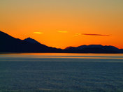 Alaska Sunset/ Taken from cruise ship July 8