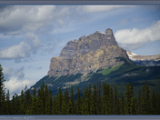 Castle Mountain, south face, Banff National Park