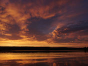 Sunset on Silver Lake Ontario